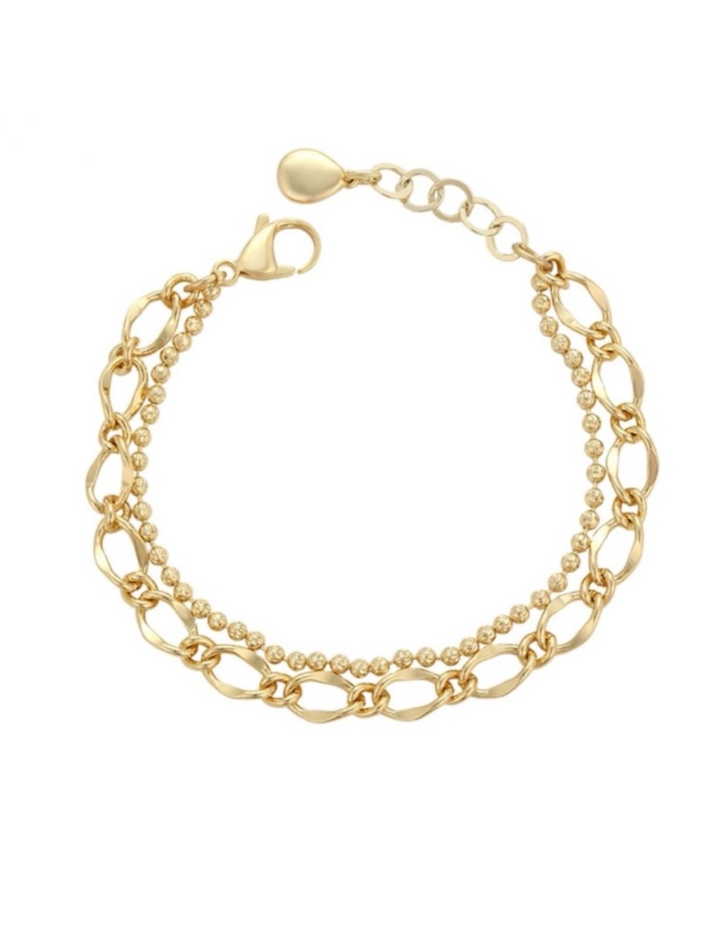 Chain Bracelet 14k Gold Plated Luxury Jewelry